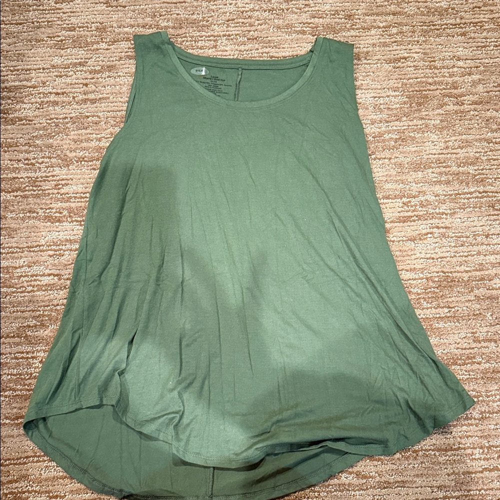 Women's Assorted Sleeveless Tops - Orange, Floral, Green, Black - Picture 4 of 5